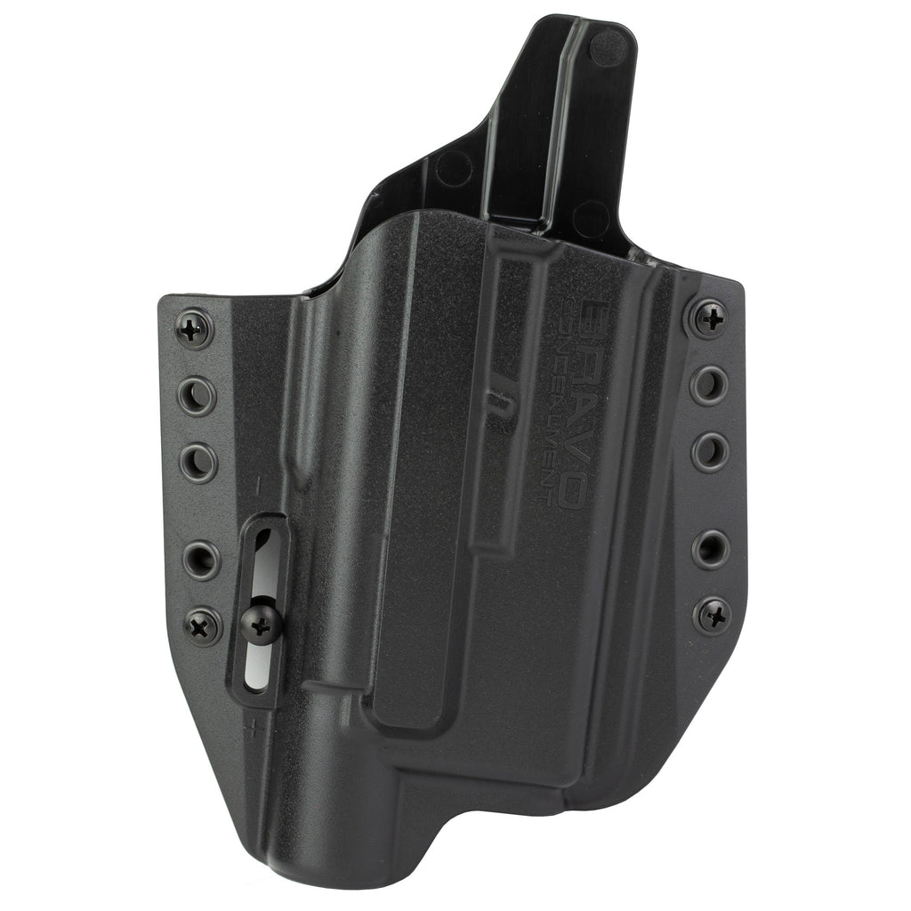 Bravo Concealment BCA-LB Outside Waistband Holster for Glock 19 with Light, Right Hand