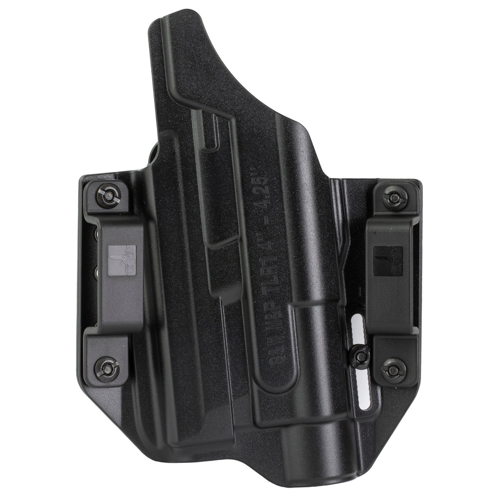 Bravo Concealment BCA Light Bearing Outside Waistband Holster for S&W M&P 9/40 with TLR1 (Right Hand, Black)