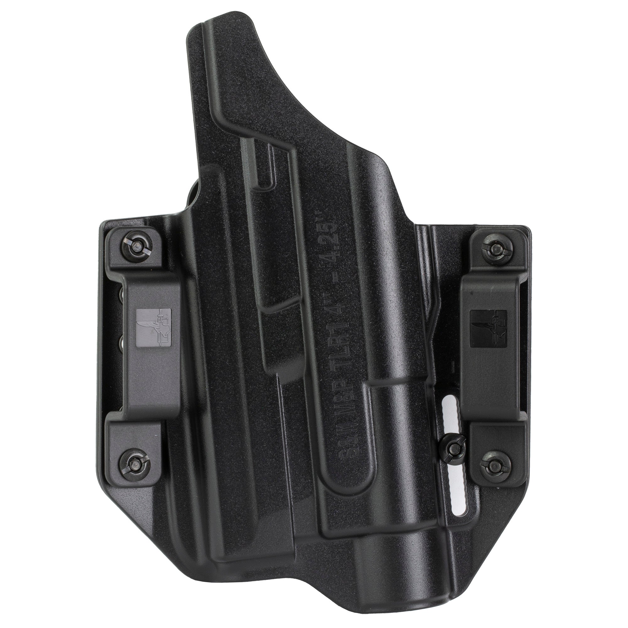 Bravo Concealment BCA Light Bearing Outside Waistband Holster for S&W M&P 9/40 with TLR1 (Right Hand, Black)