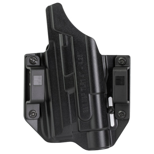 Bravo Concealment BCA Light Bearing Outside Waistband Holster for S&W M&P 9/40 with TLR1 (Right Hand, Black)