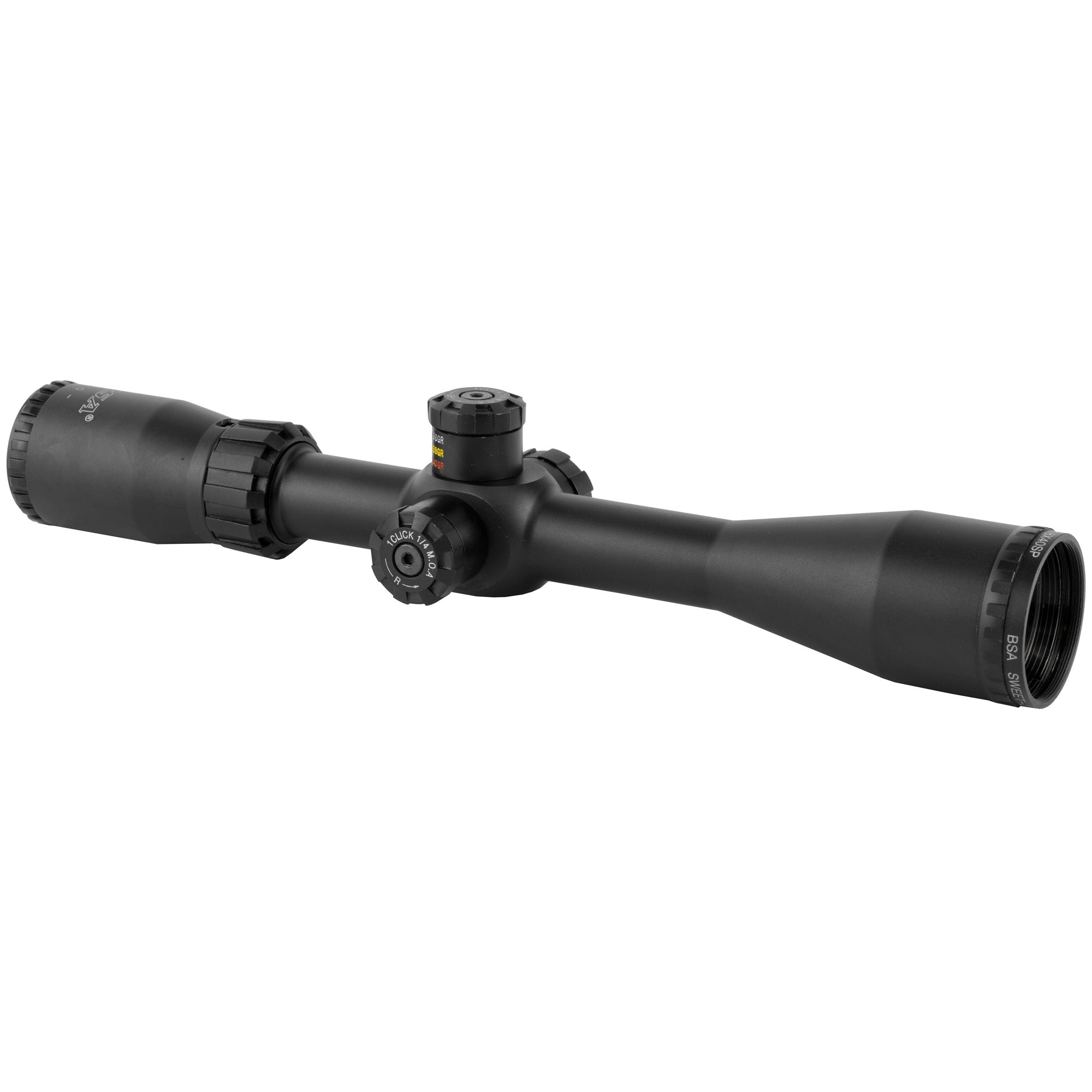 BSA Optics Sweet 22 6-18X40 Rifle Scope with Adjustable Zoom and Reticle