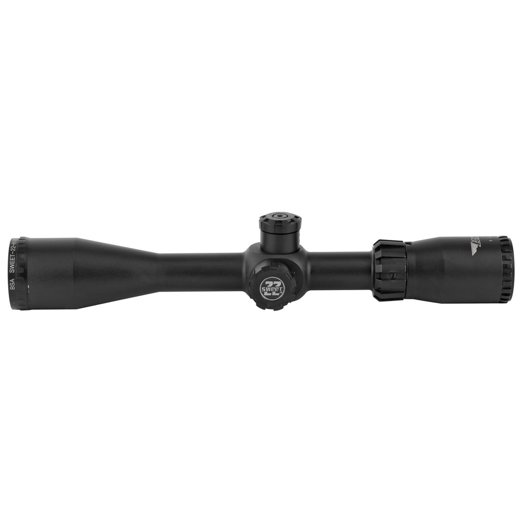 BSA Optics Sweet 22 6-18X40 Rifle Scope with Adjustable Zoom and Reticle