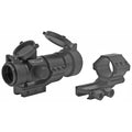 BSA Optics 30RD-2M Red Dot Scope with Dovetail Mount - 30mm Objective, 1X Power, Black