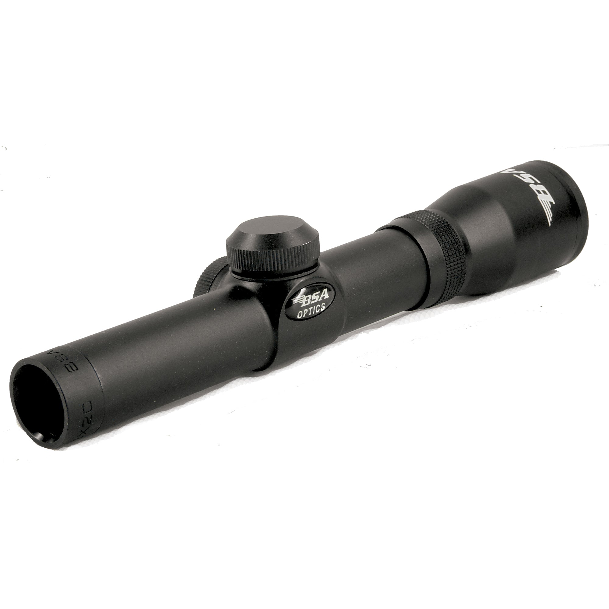 BSA Optics Edge Handgun Scope 2x20 with 20mm Objective and Standard Reticle