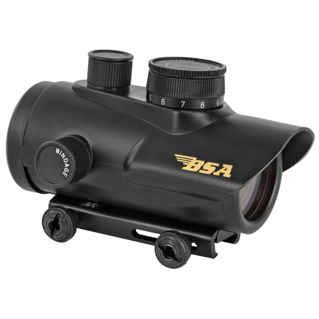 BSA Optics RD30 30mm Red Dot Sight with 5 MOA Dot for Hunting and Tactical Use