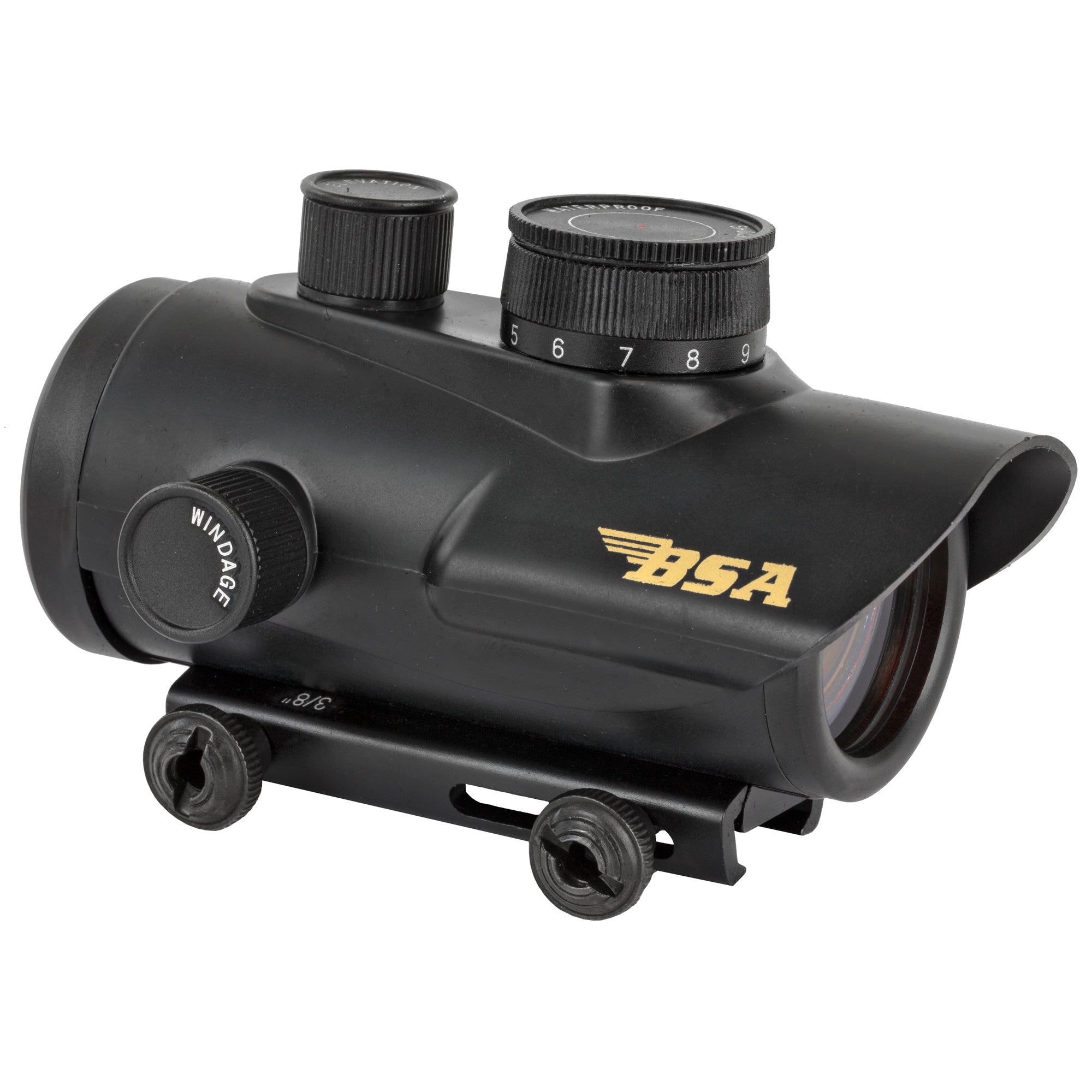 BSA Optics RD30 30mm Red Dot Sight with 5 MOA Dot for Hunting and Tactical Use