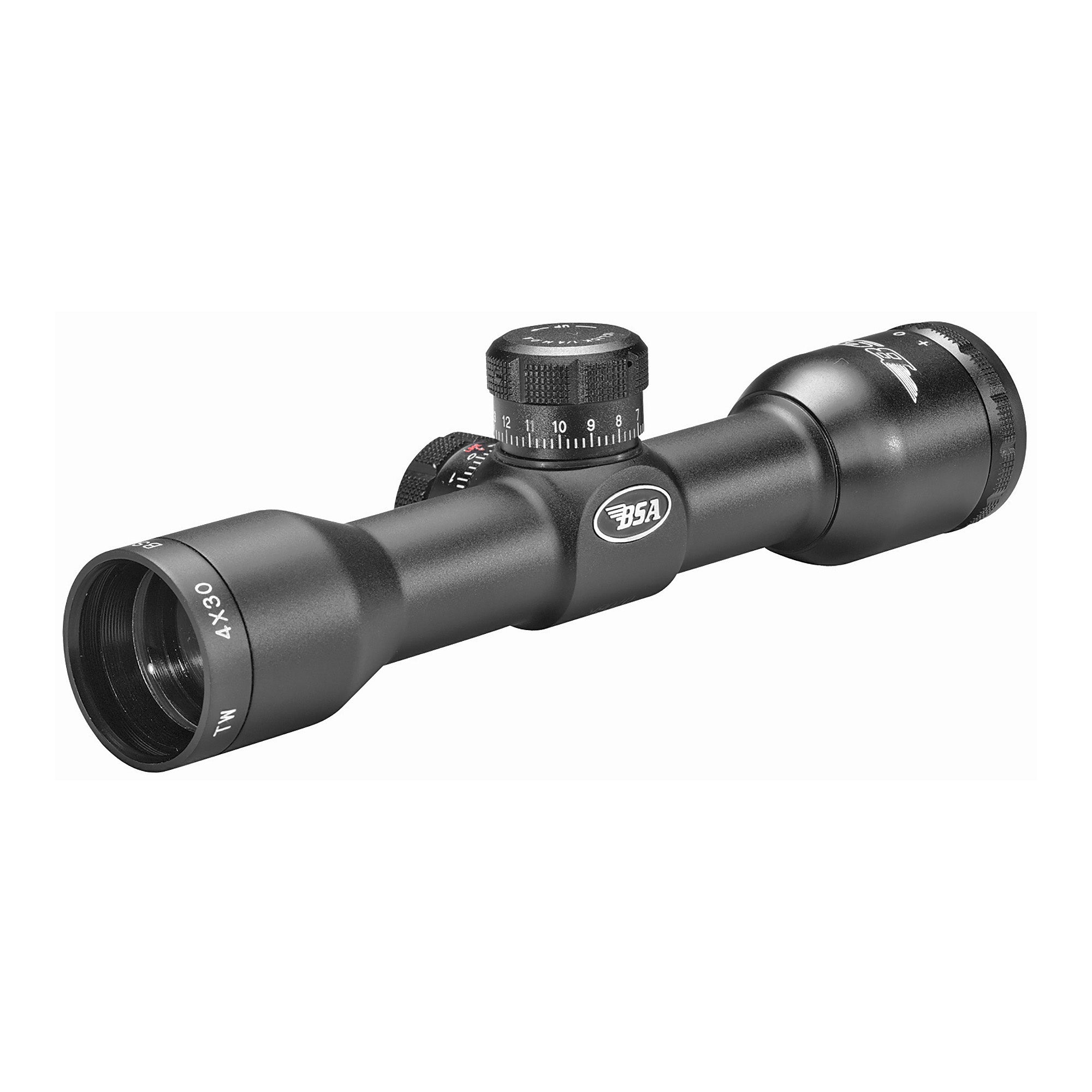 BSA Optics Tactical Weapon Series 4x30mm Mil-Dot Rifle Scope