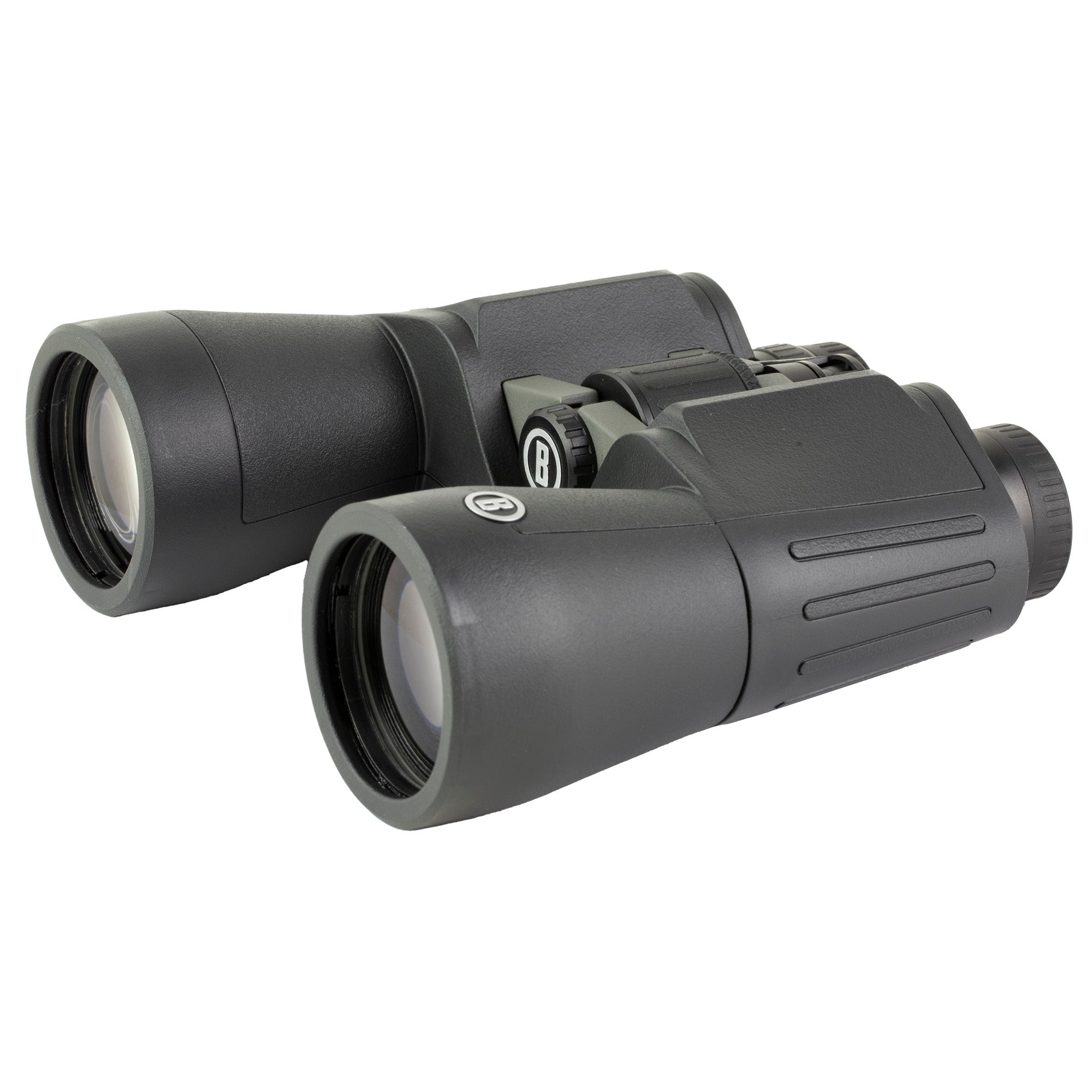 Bushnell Power View 2 12x50 Binoculars - Rugged All-Metal Chassis with Folding Roof Prism Design