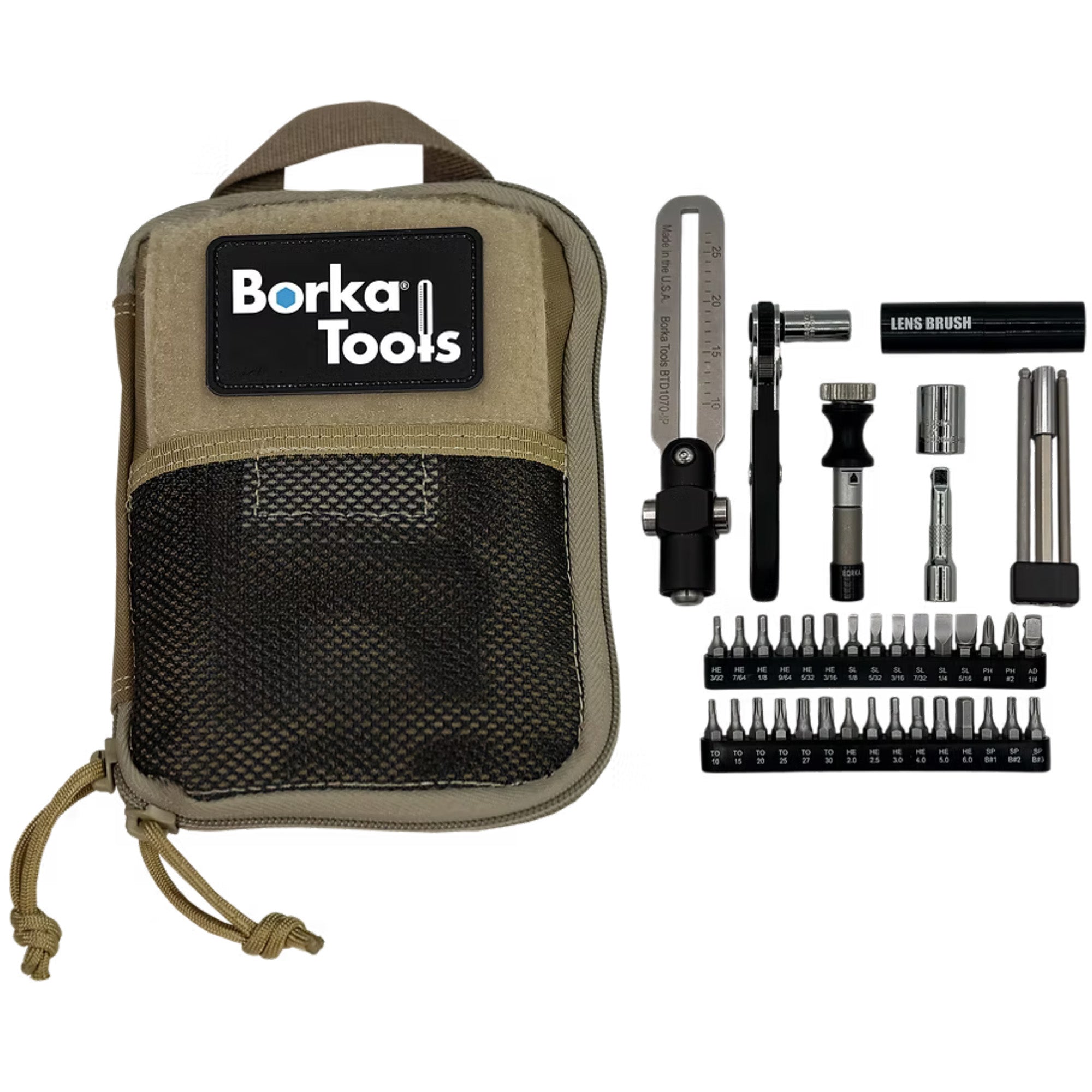 Borka Tools BTK-E1 Standard Configuration Kit with 3-Piece Extension Bits