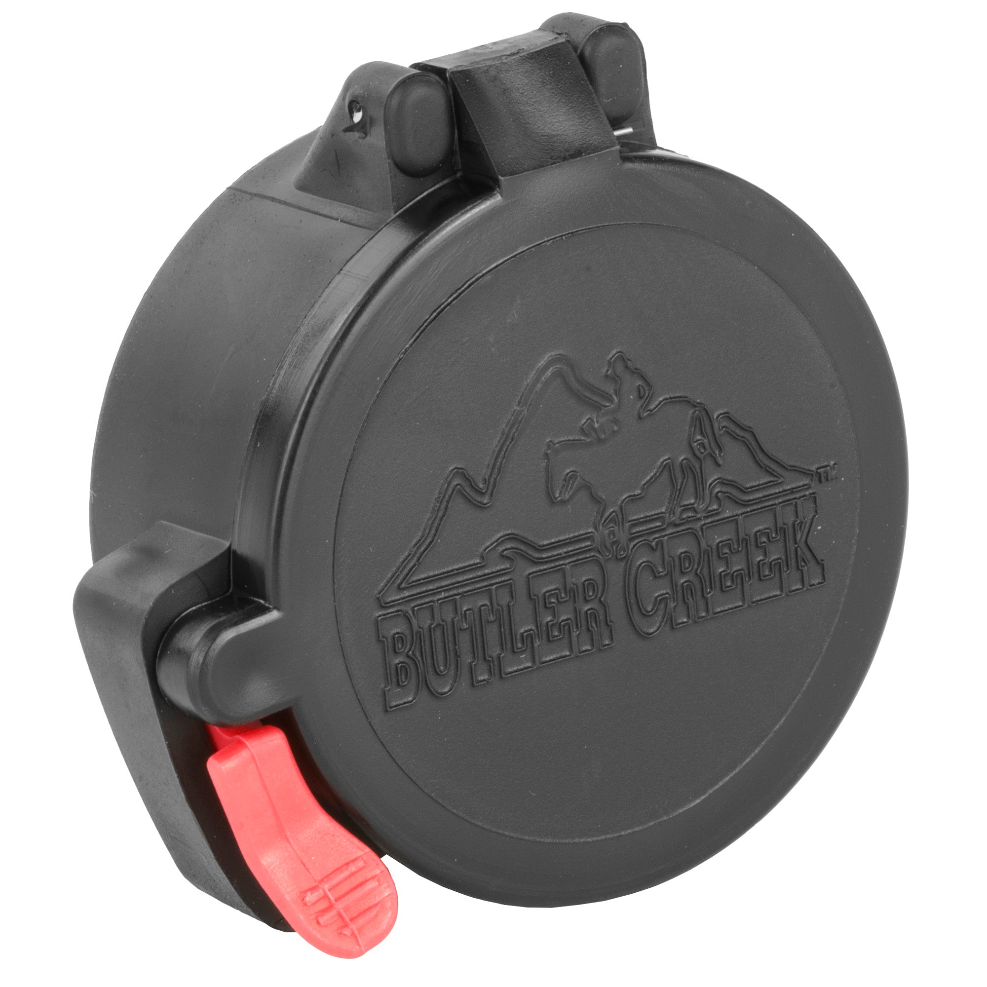 Butler Creek Flip-Open Scope Cover for 1.73-inch Scopes – Black