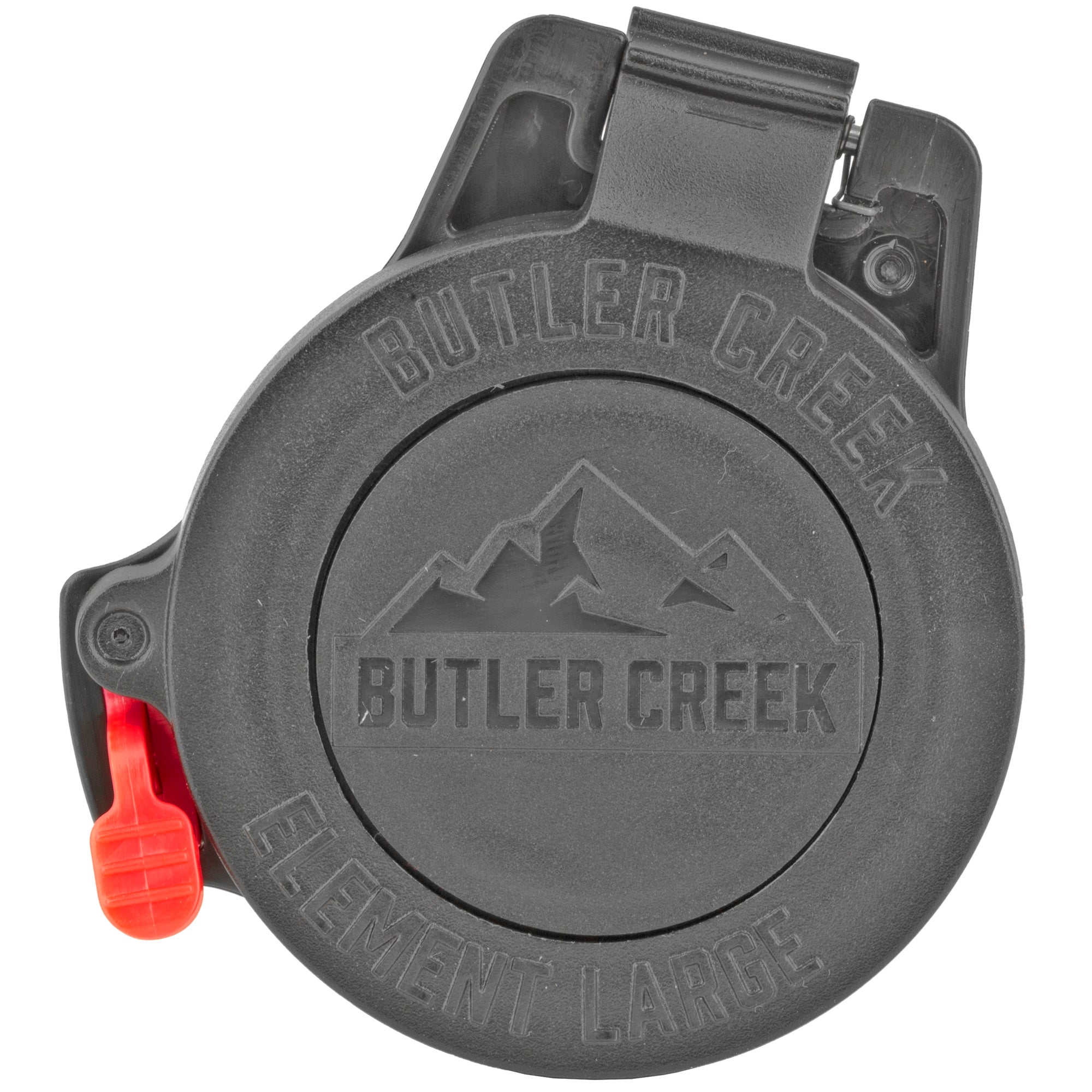 Butler Creek Element Scope Caps with Customizable Data Disks - Black