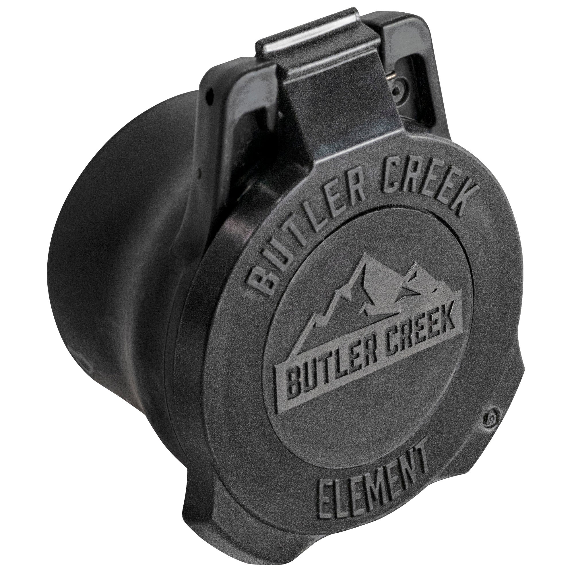 Butler Creek Element 56mm Scope Caps with Customizable Data Disk for Wind and Elevation