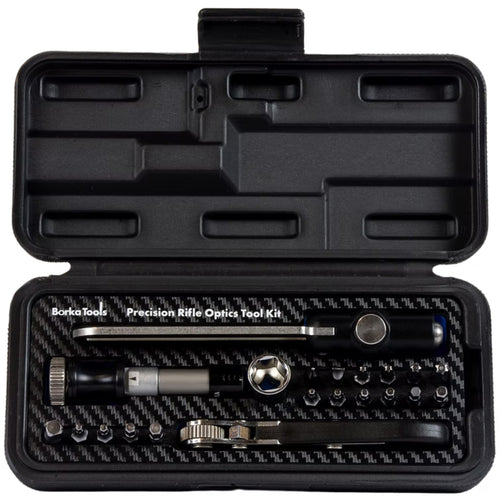 Borka Tools PROTK Precision Rifle & Optics Tool Kit with Adjustable Torque Driver