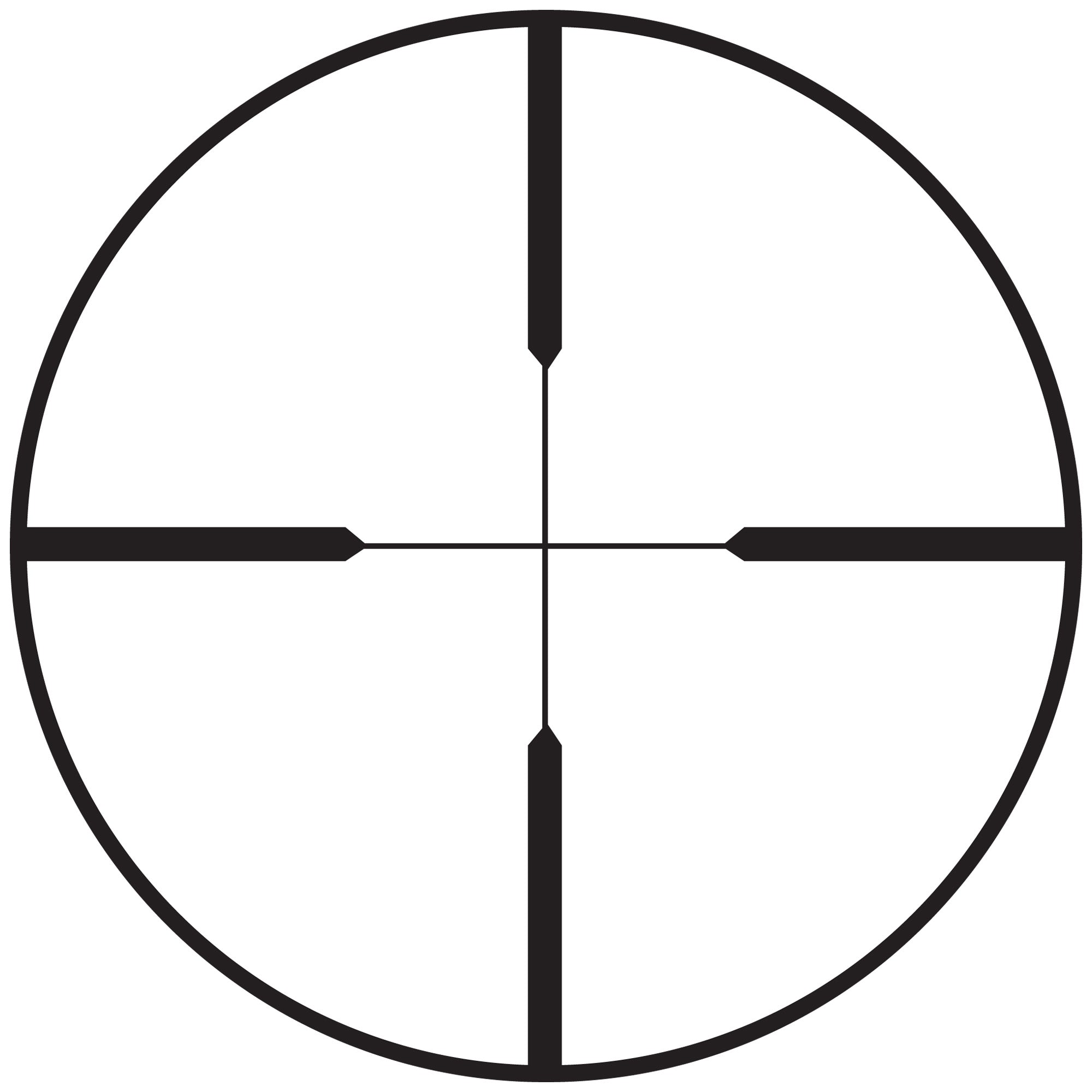 Burris Optics Handgun 2x20mm Plex Matte Scope - Reliable Precision for Handgun Shooting