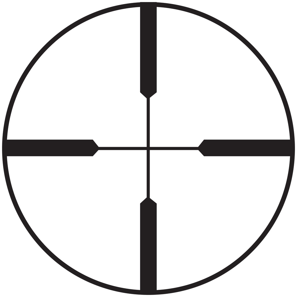 Burris Optics Scout 2.75X Heavy Duplex Rifle Scope - Matte Black