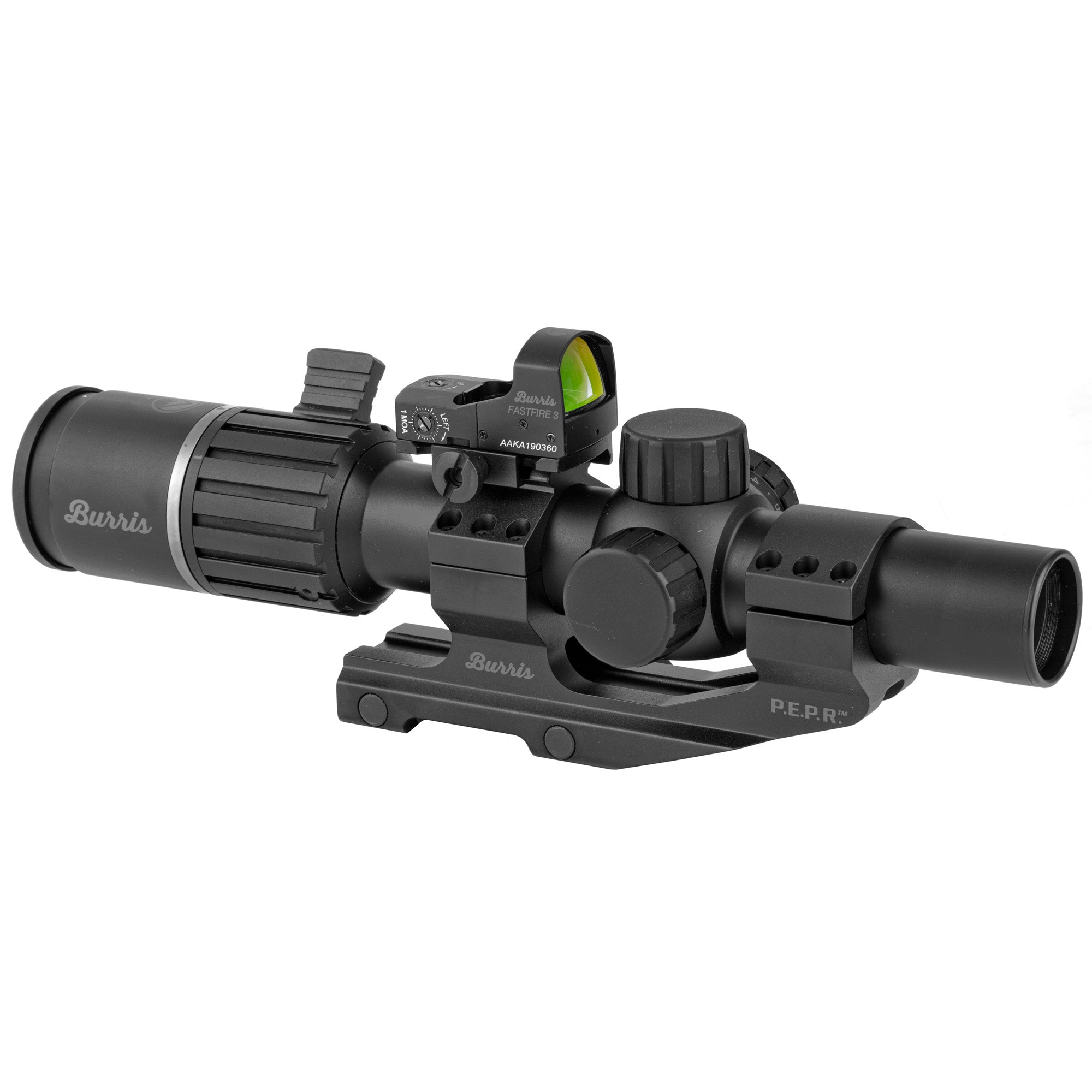 Burris Optics RT-6 Tactical Kit with 1-6X Scope, FastFire 3, and PEPR Mount