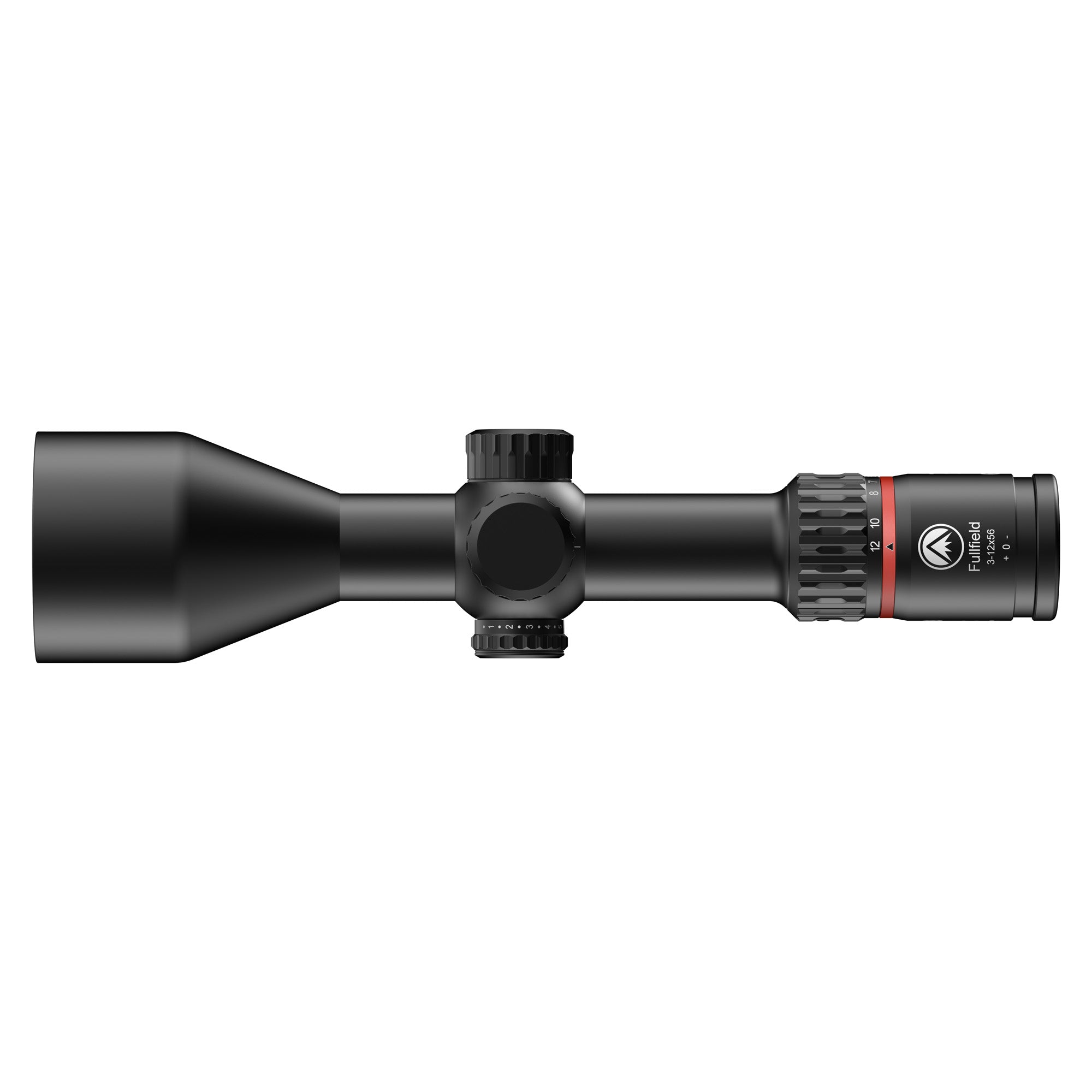 Burris Optics Fullfield 3-12x56mm Rifle Scope with 30mm Tube and Heavy Duplex Reticle