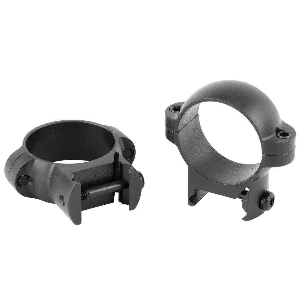 Burris Optics Zee 30mm Medium Steel Ring Set - Matte Black