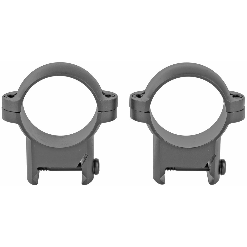Burris Optics 30mm High Zee Rings – Matte Black, Solid Steel Construction