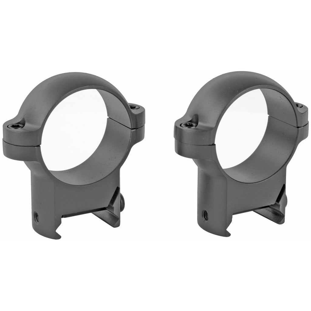 Burris Optics 30mm High Zee Rings – Matte Black, Solid Steel Construction