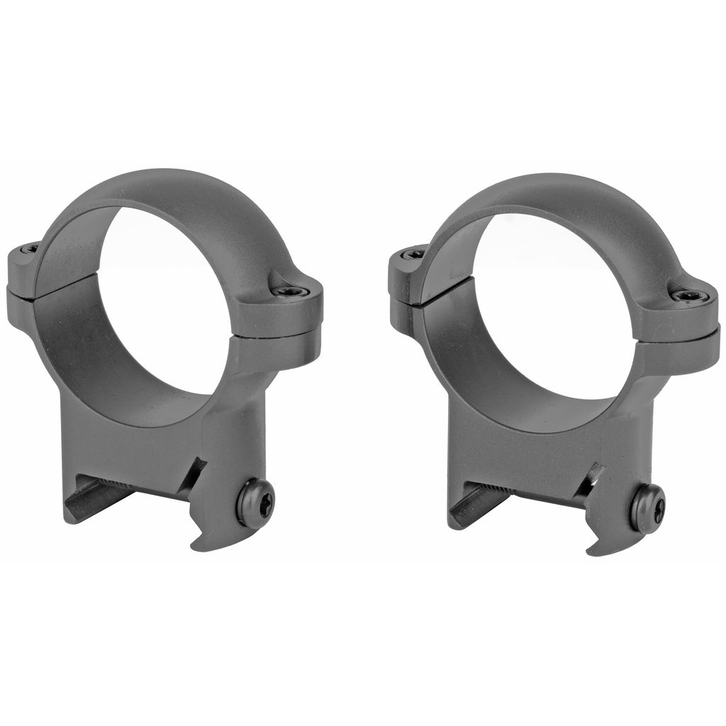 Burris Optics 30mm High Zee Rings – Matte Black, Solid Steel Construction