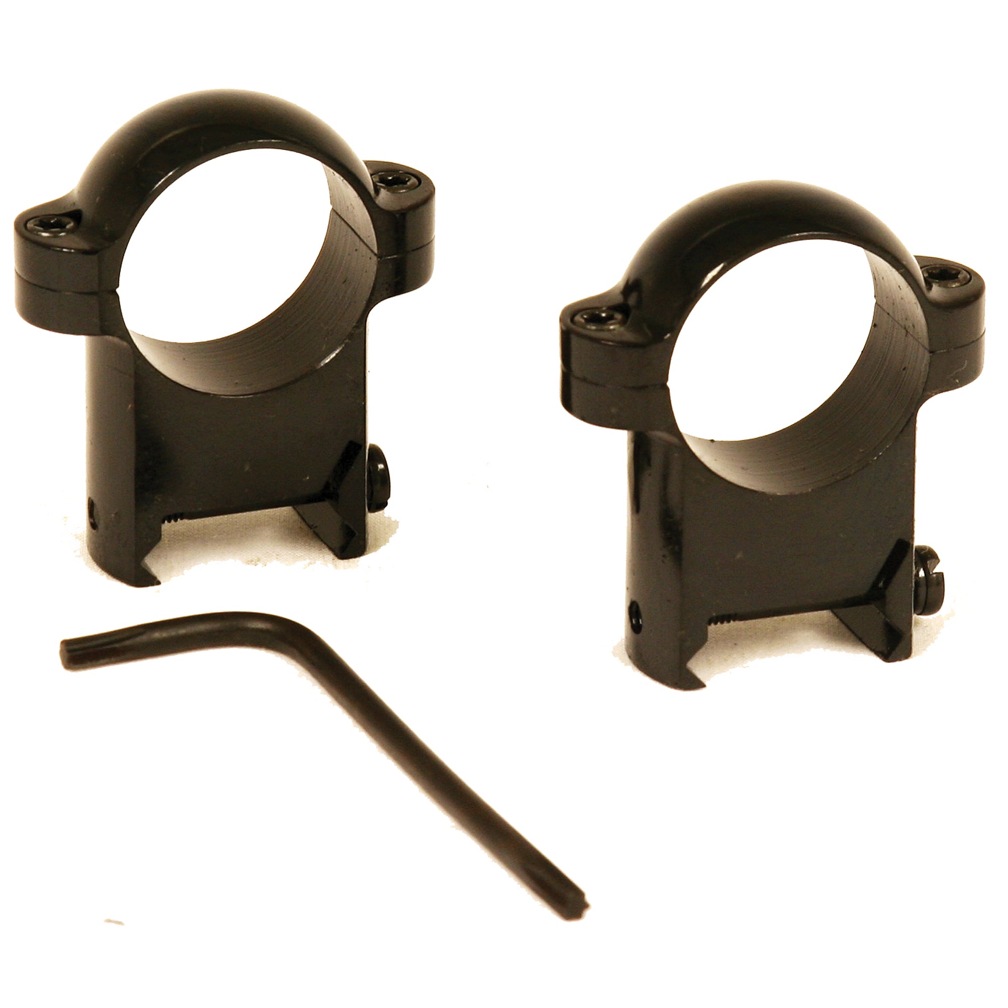 Burris Optics Zee High 1-inch Steel Ring Set in Black