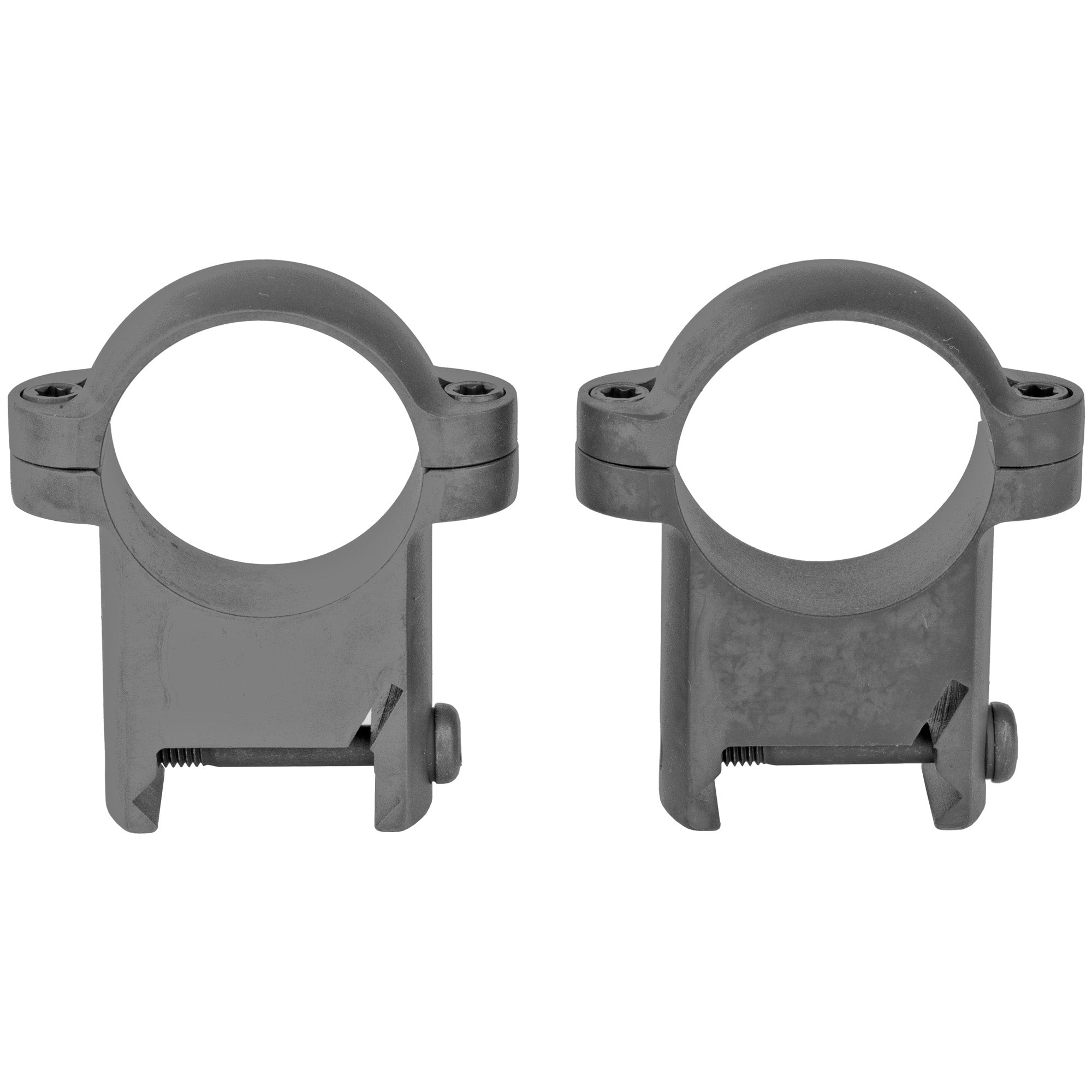 Burris Optics Zee High 1-inch Matte Steel Rings - Black