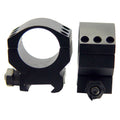 Burris Optics Xtreme Tactical Medium 30mm Rings – Durable Black Scope Mounts for Tactical and Shooting Applications