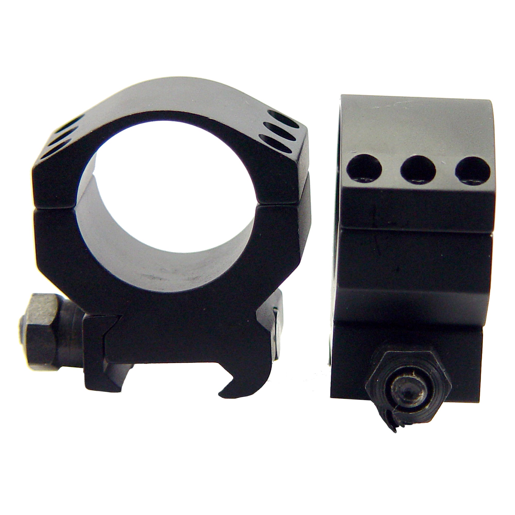 Burris Optics Xtreme Tactical Medium 30mm Rings – Durable Black Scope Mounts for Tactical and Shooting Applications