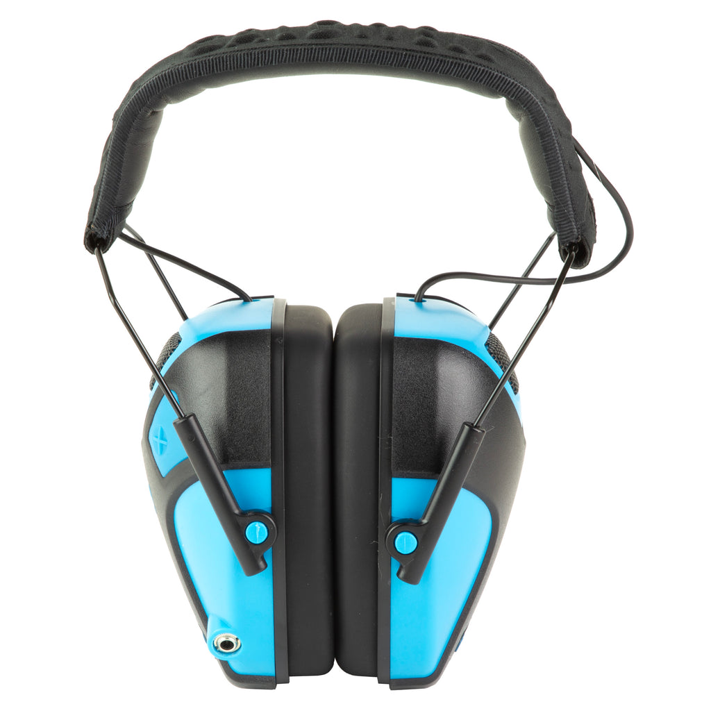 Caldwell E-Max Pro Small Electronic Earmuff in Blue for Hearing Protection