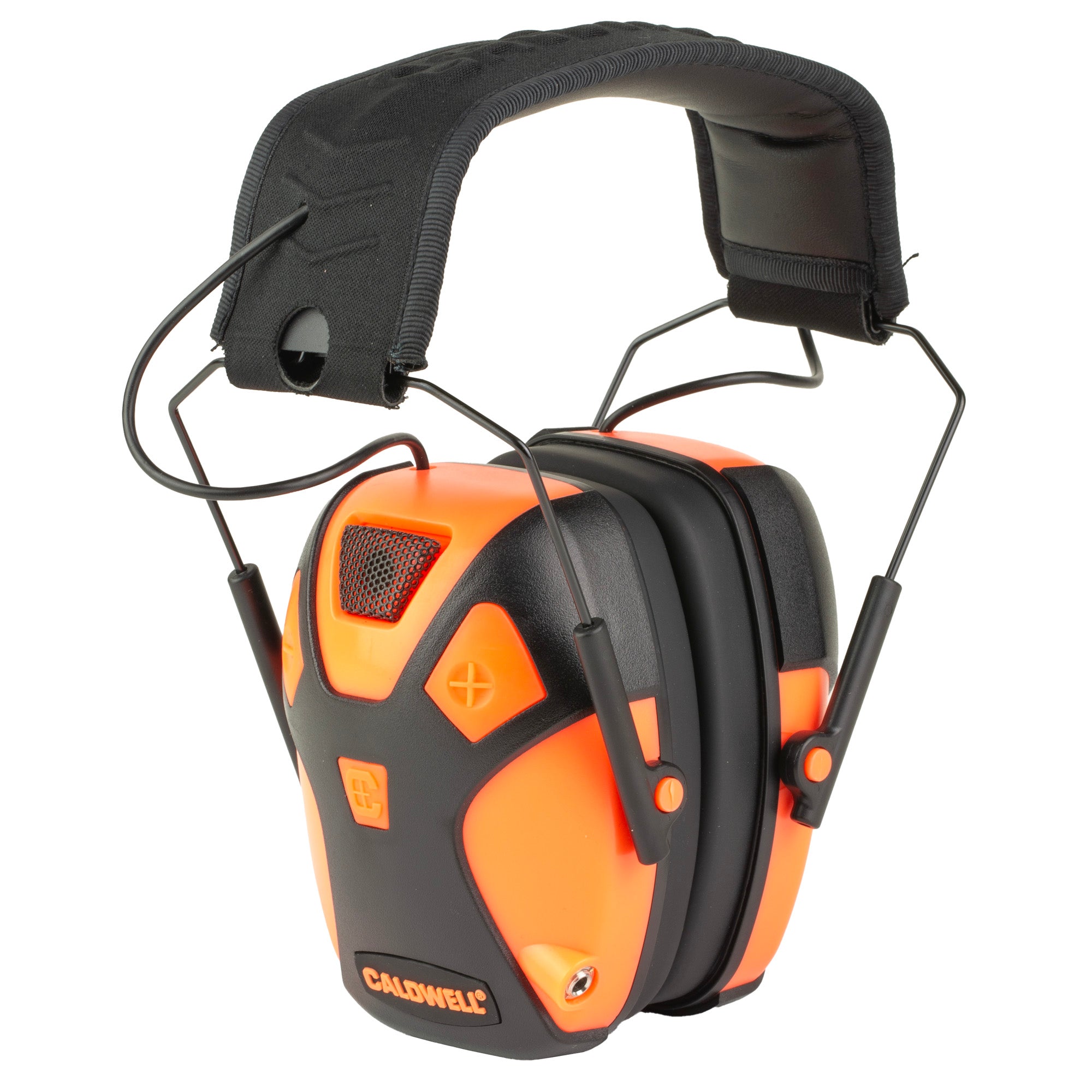 Caldwell E-Max Pro Small Electronic Ear Muffs in Coral - All-Day Hearing Protection for Shooting and Hunting