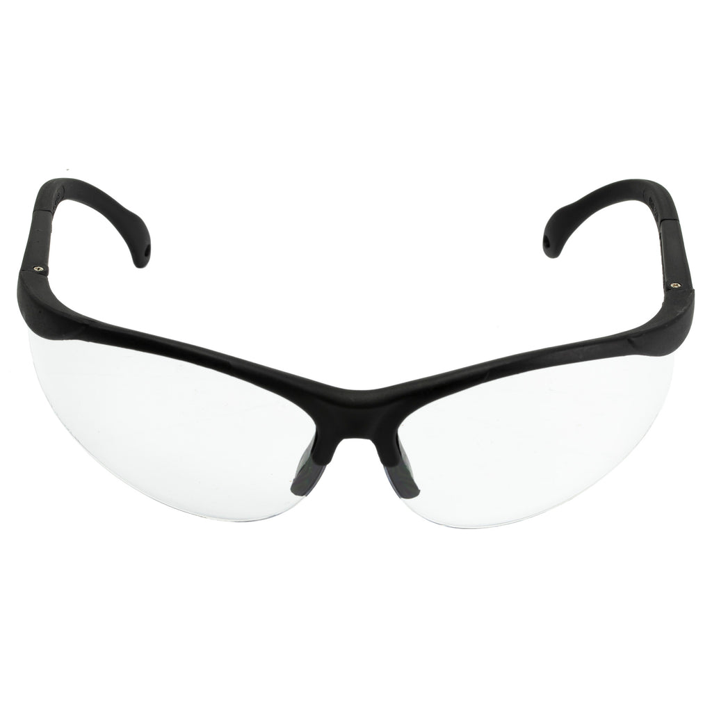 Caldwell Pro Range Glasses with Clear Lenses – Stylish Wrap-Around Shooting Eyewear