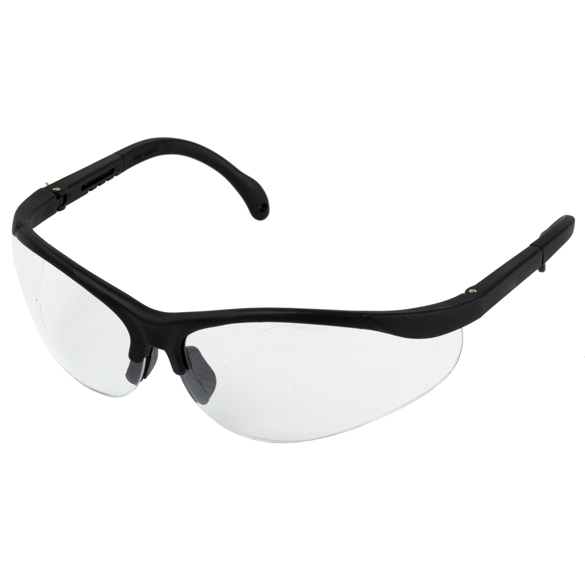 Caldwell Pro Range Glasses with Clear Lenses – Stylish Wrap-Around Shooting Eyewear
