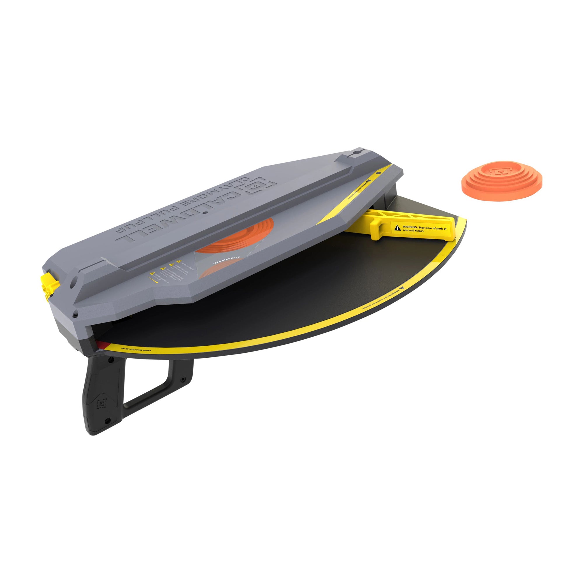 Caldwell Claymore Pull-Pup Clay Target Thrower - Portable Handheld Trap Launcher