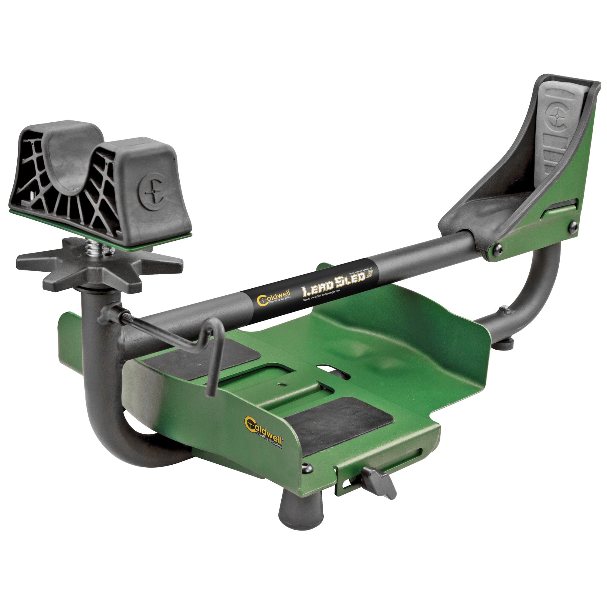 Caldwell Lead Sled 3 Shooting Rest - Green with Shock Eliminator Technology