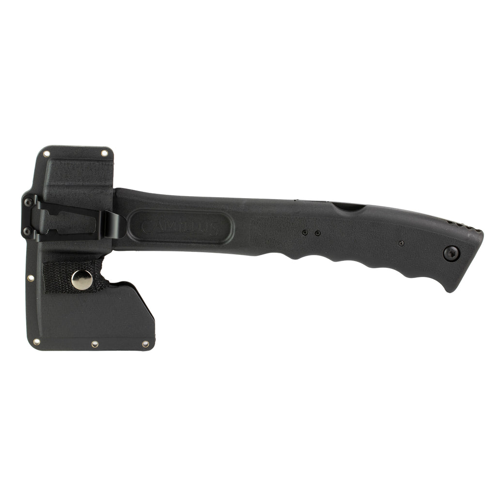 Camillus CAMTRAX 3-in-1 Hatchet, Lockback Saw, and Hammer with Sheath – 12 Inch Multi-Tool for Outdoor Use