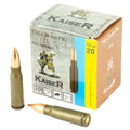 Century Arms Kaiser 7.62x39 123-Grain Full Metal Jacket Ammunition – 20 R rounds per Box, 1000 Rounds per Case