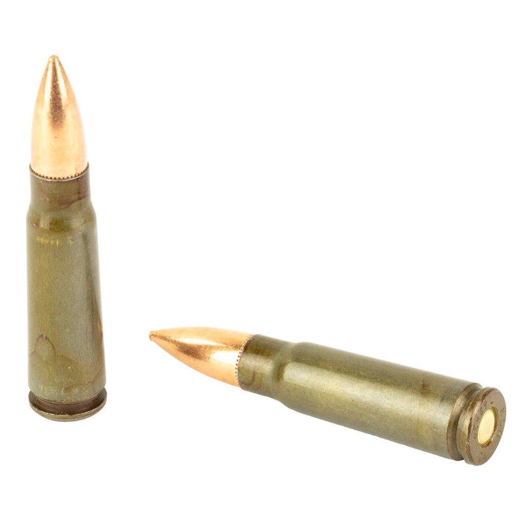 Century Arms Kaiser 7.62x39 123-Grain Full Metal Jacket Ammunition – 20 R rounds per Box, 1000 Rounds per Case