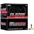 Blazer Ammunition 10022 22LR 38-Grain Lead Round Nose Ammo - 525 Count Box, 5250 Case