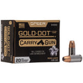 Speer Ammunition Gold Dot 9mm 135-Grain Hollow Point Cartridges - Reliable Self-Defense and Duty Ammo