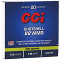 CCI Ammunition 22 WMR Shotshell – 52 Grain, 20 Rounds per Box