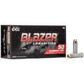 Blazer Ammunition 357 Magnum 158-Grain Hollow Point Cartridge – Reliable and Cost-Effective Practice Ammo