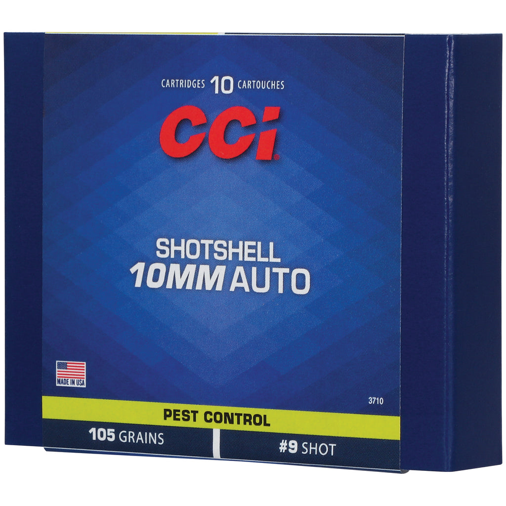 CCI Ammunition 10MM Bismuth Pest Control Shotshell – 10 Rounds Per Box