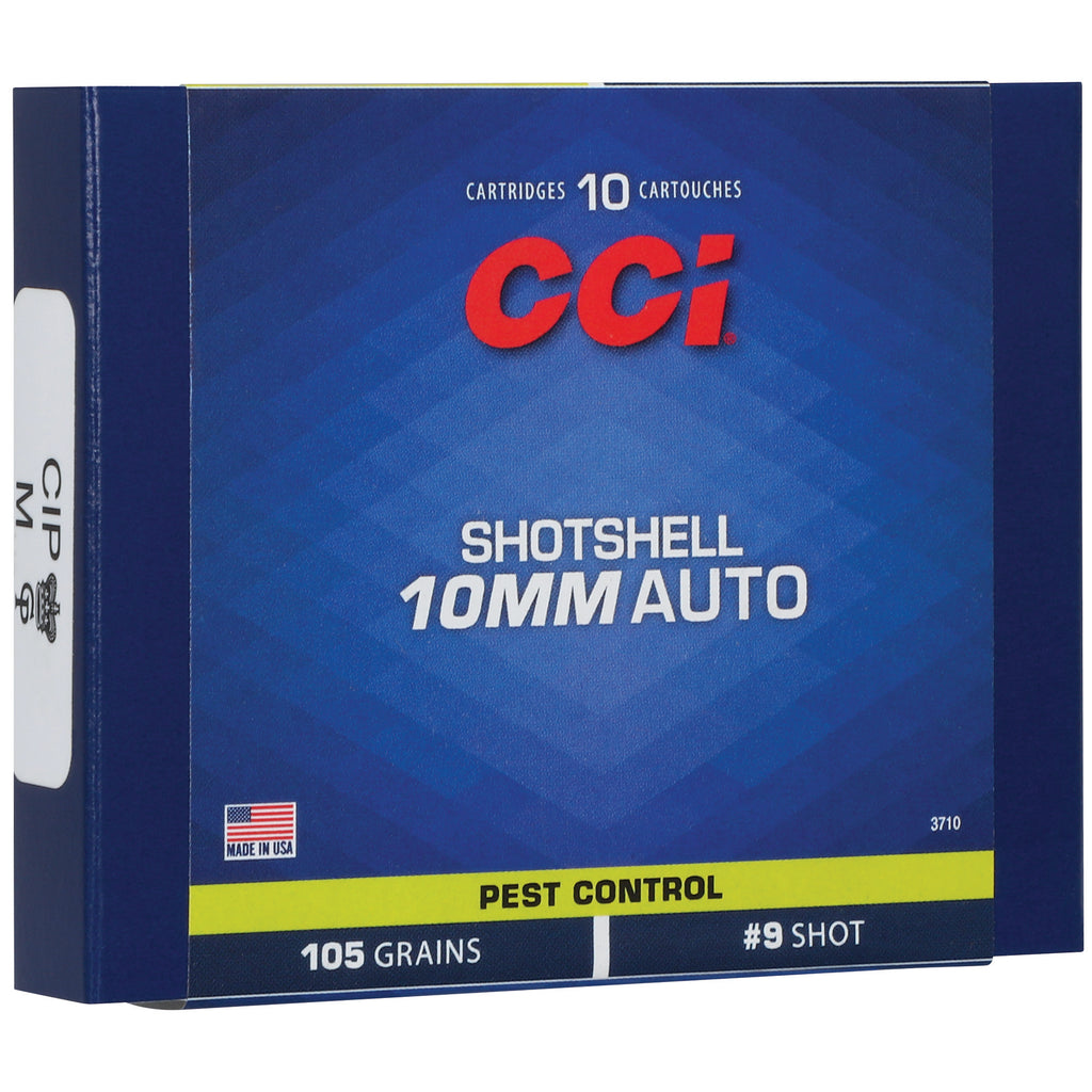 CCI Ammunition 10MM Bismuth Pest Control Shotshell – 10 Rounds Per Box