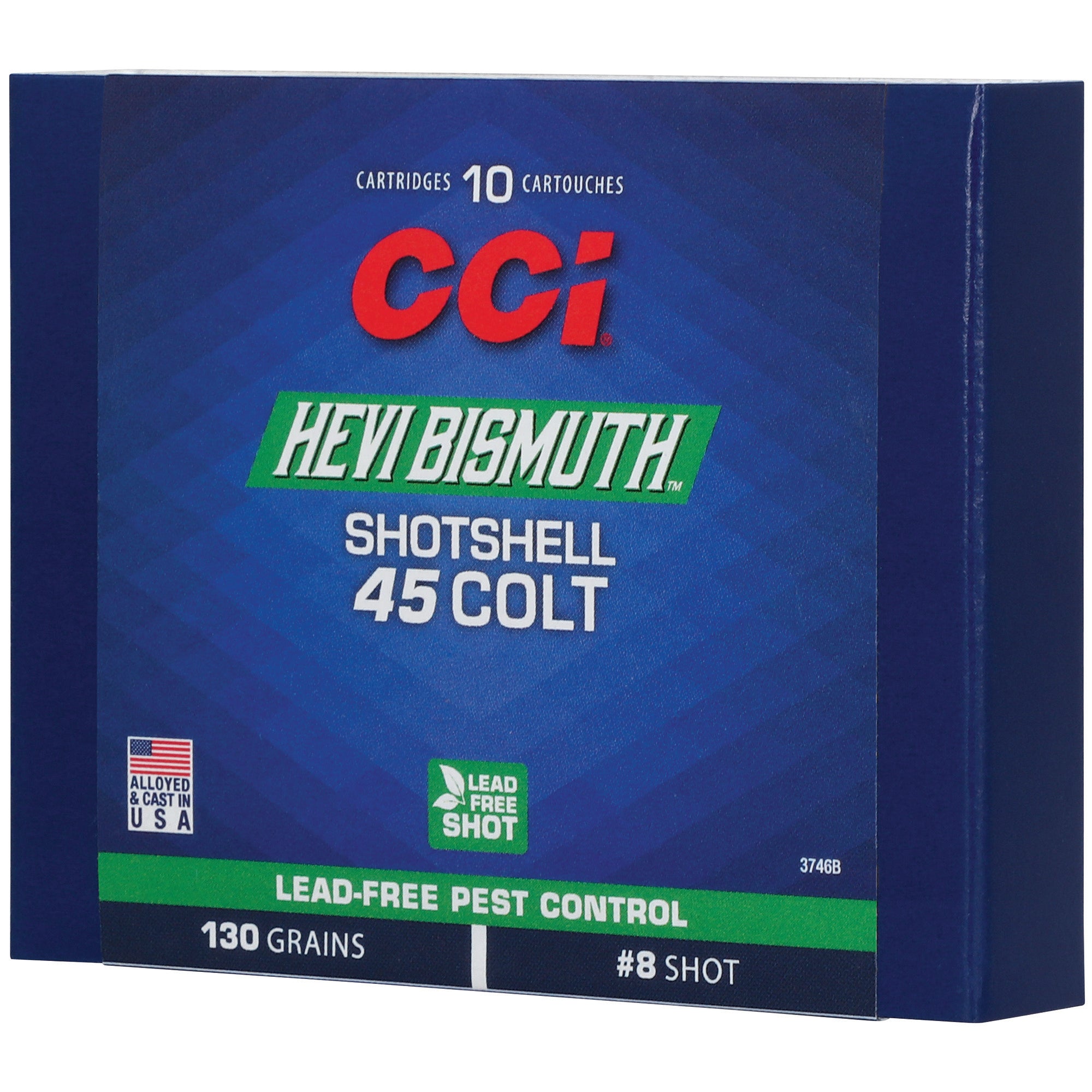 CCI Ammunition 45 Colt Hevi-Bismuth Shotshells - 130 Grain, 10 Pack