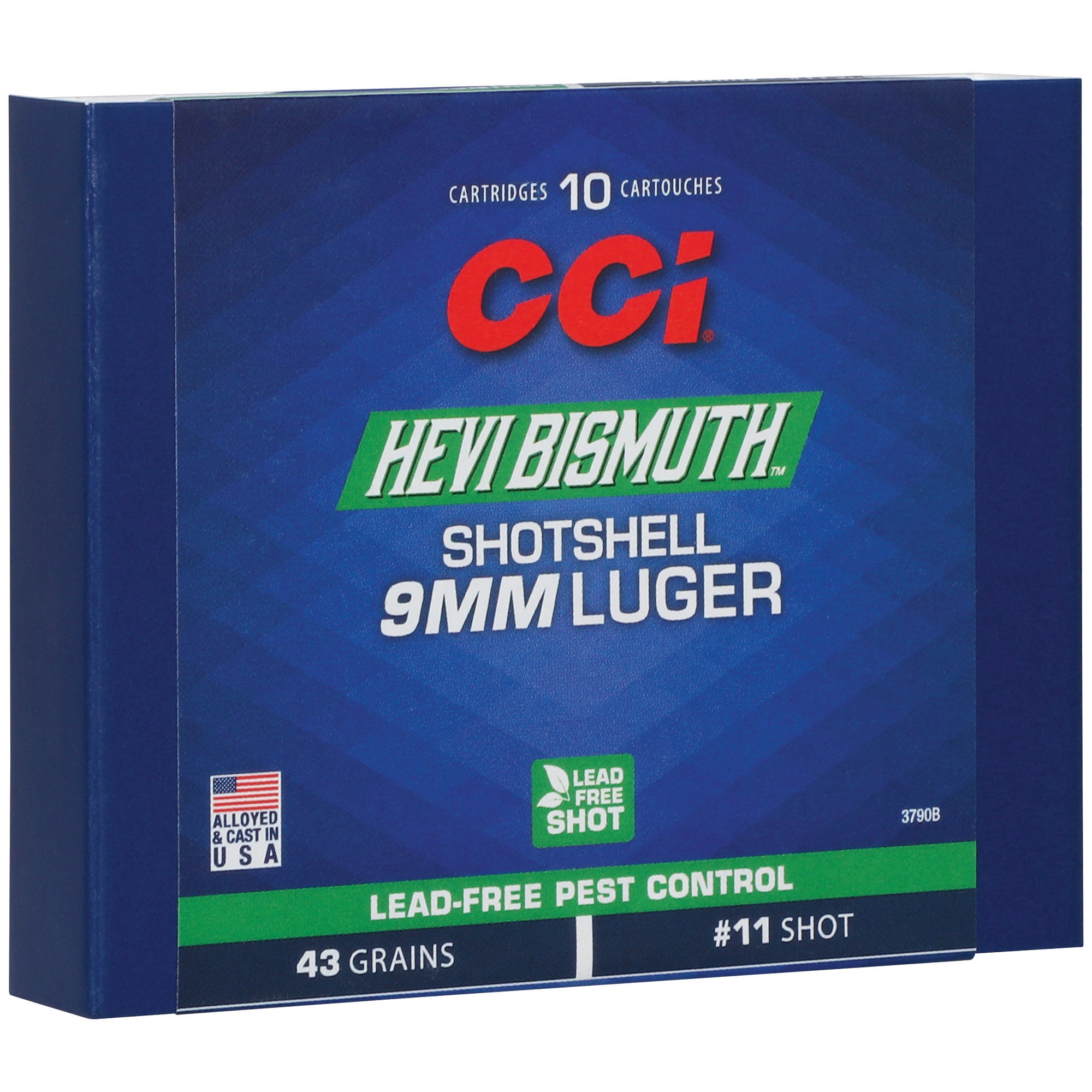 CCI Ammunition 3790B 9mm Bismuth Shotshells - Non-Toxic Lead-Free Pellets