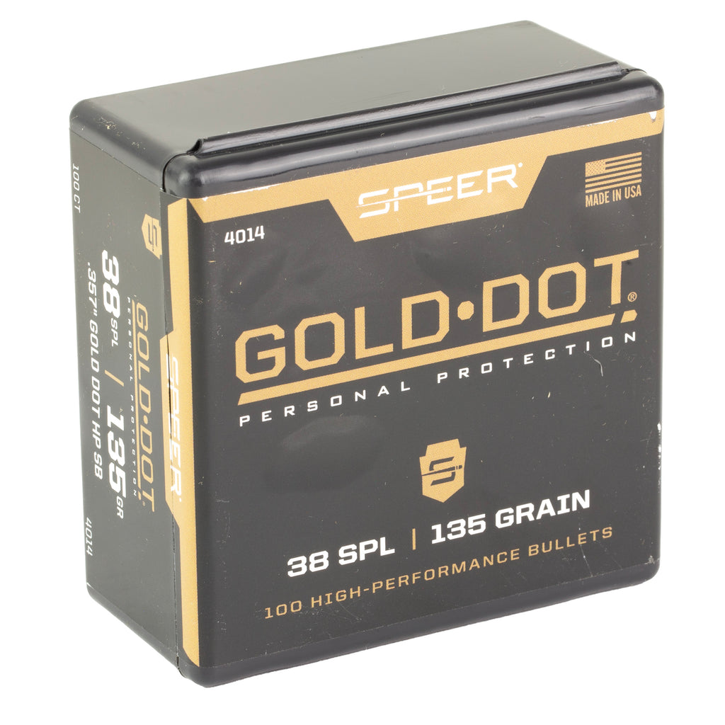 Speer Gold Dot .357 Magnum 135 Grain Hollow Point Ammunition - Law Enforcement Grade
