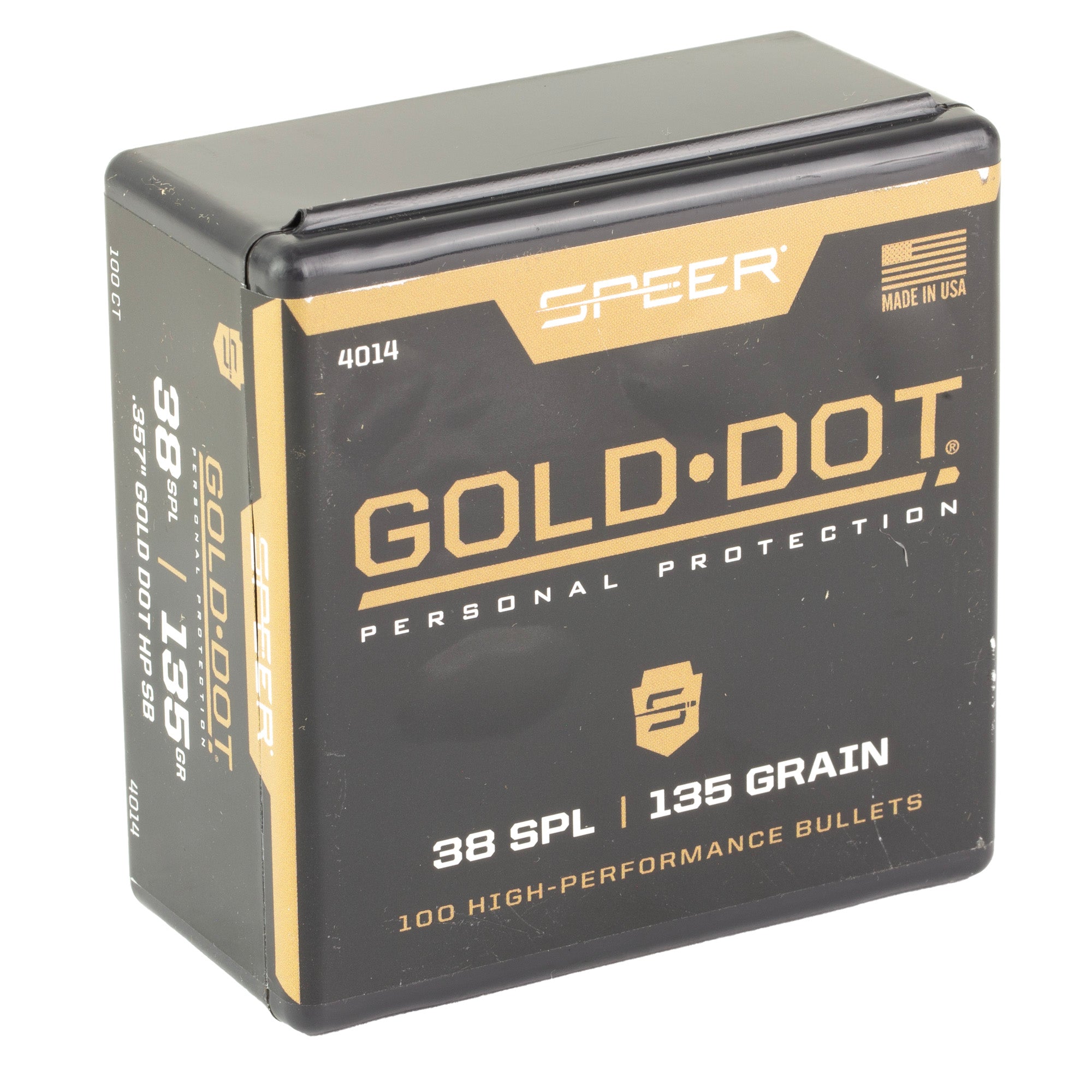 Speer Gold Dot .357 Magnum 135 Grain Hollow Point Ammunition - Law Enforcement Grade