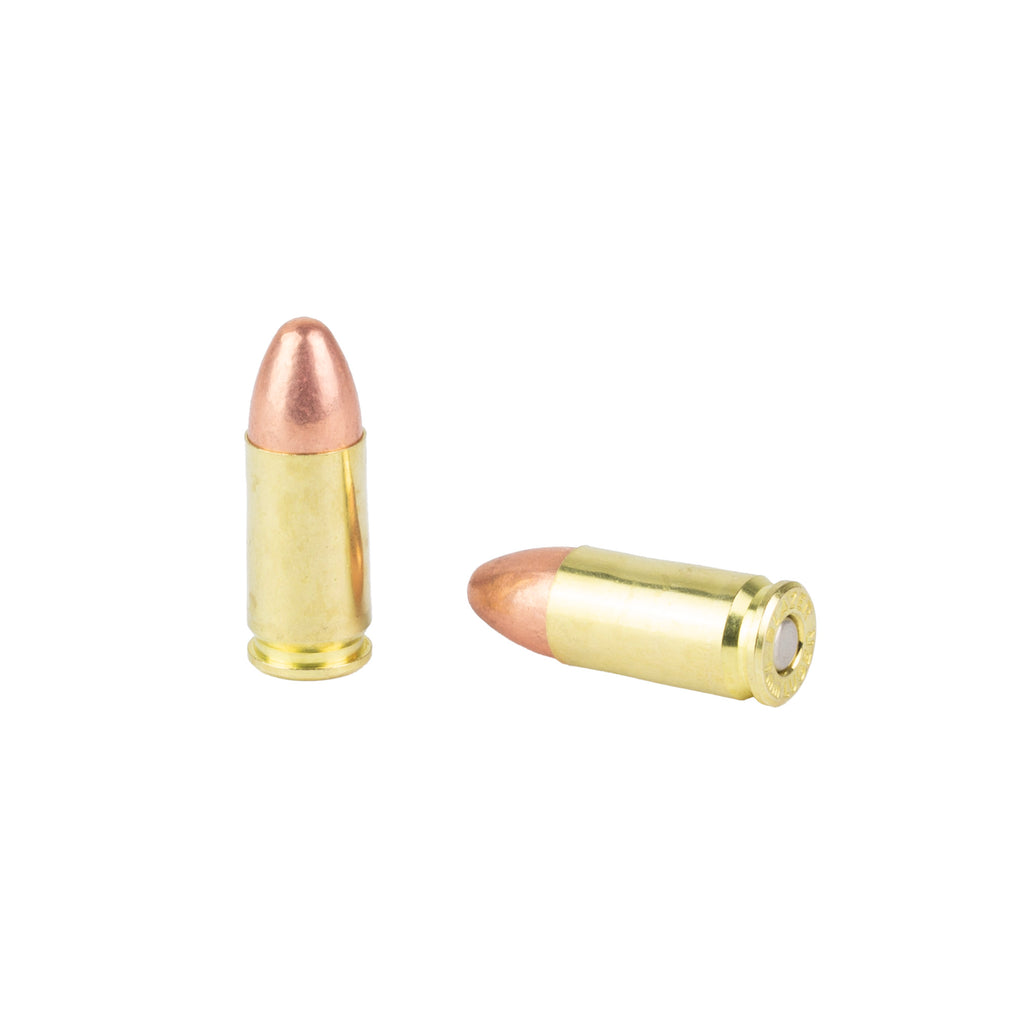 Blazer Ammunition 52001BB 9mm 115 Grain FMJ Brass - 100 Rounds per Box