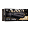 CCI Ammunition Blazer Total Metal Jacket 40 S&W 180-Grain Suppressor-Optimized Loads